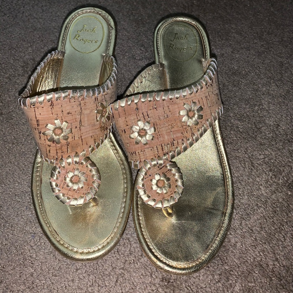 Jack Rogers wedges, 7.5